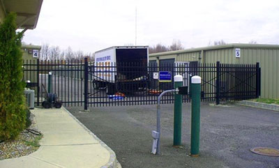 Gated Entry Omega Self Storage